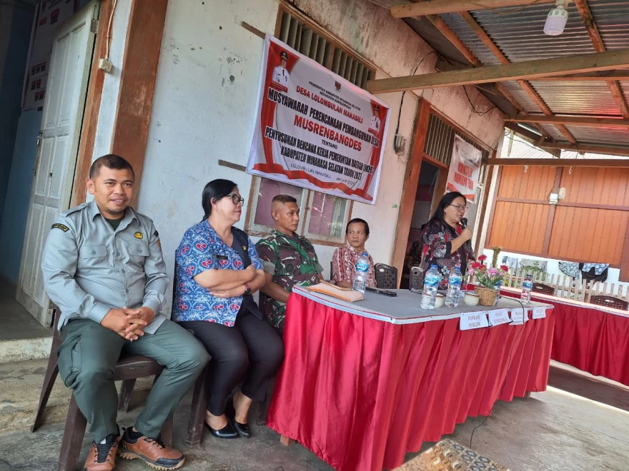 DESA LOLOMBULAN MAKASILI TELAH SELESAI MELAKSANAKAN MURENBANGDES 